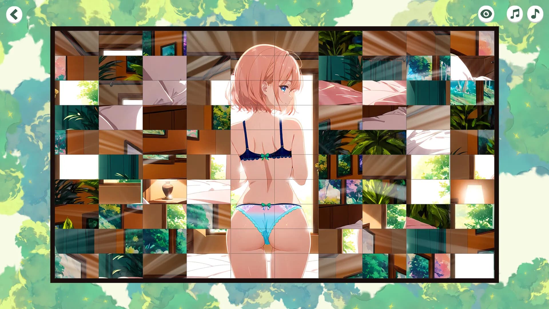 Sexy Girls Posing Puzzle görsel 6