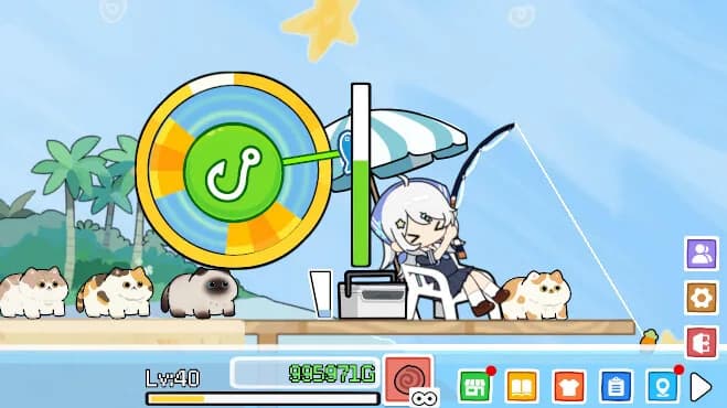 Cozy~ Fishing Kitten 喵！一起摸鱼吧~ görsel 3