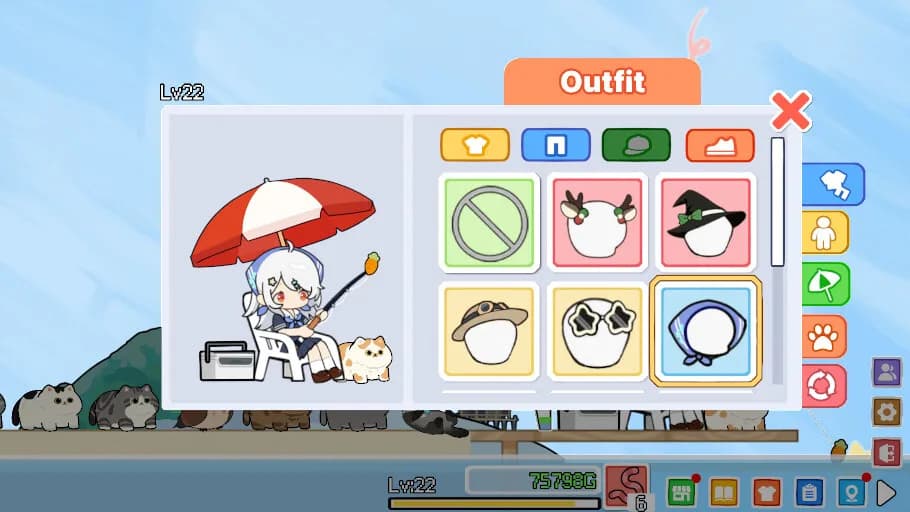 Cozy~ Fishing Kitten 喵！一起摸鱼吧~ görsel 5