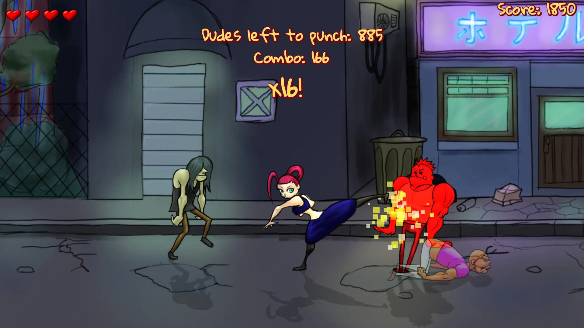 Punch 1000 Dudes görsel 2