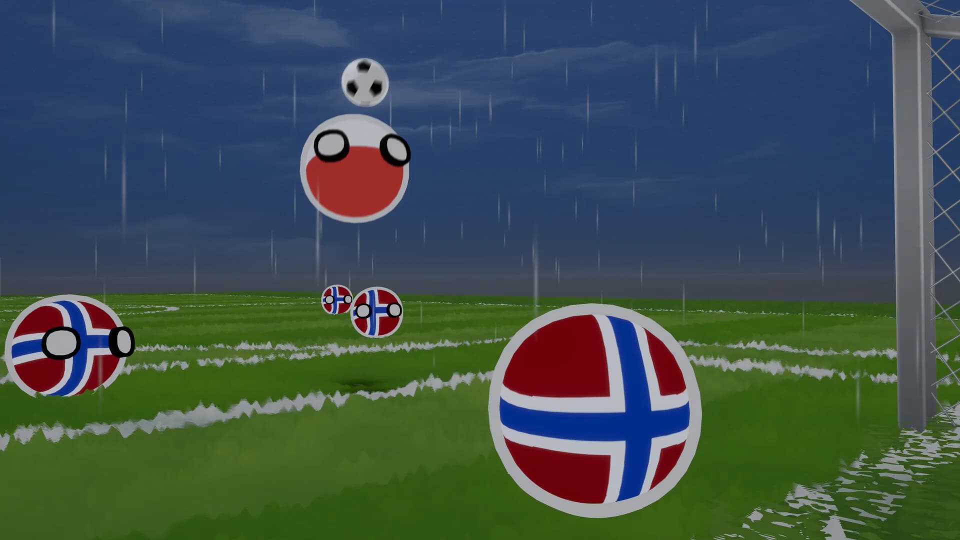 Countryball Football Online görsel 4