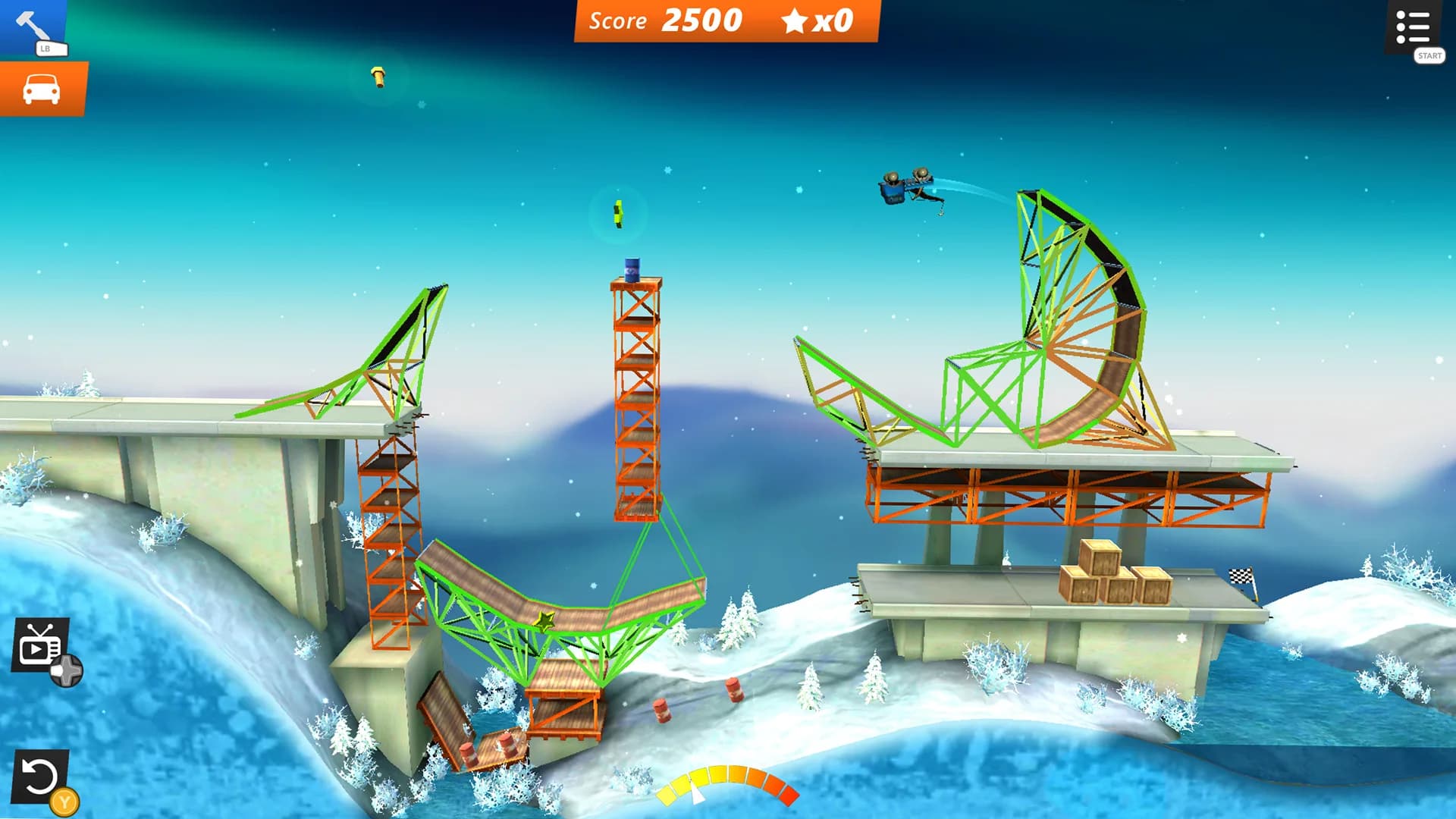 Bridge Constructor Stunts görsel 2