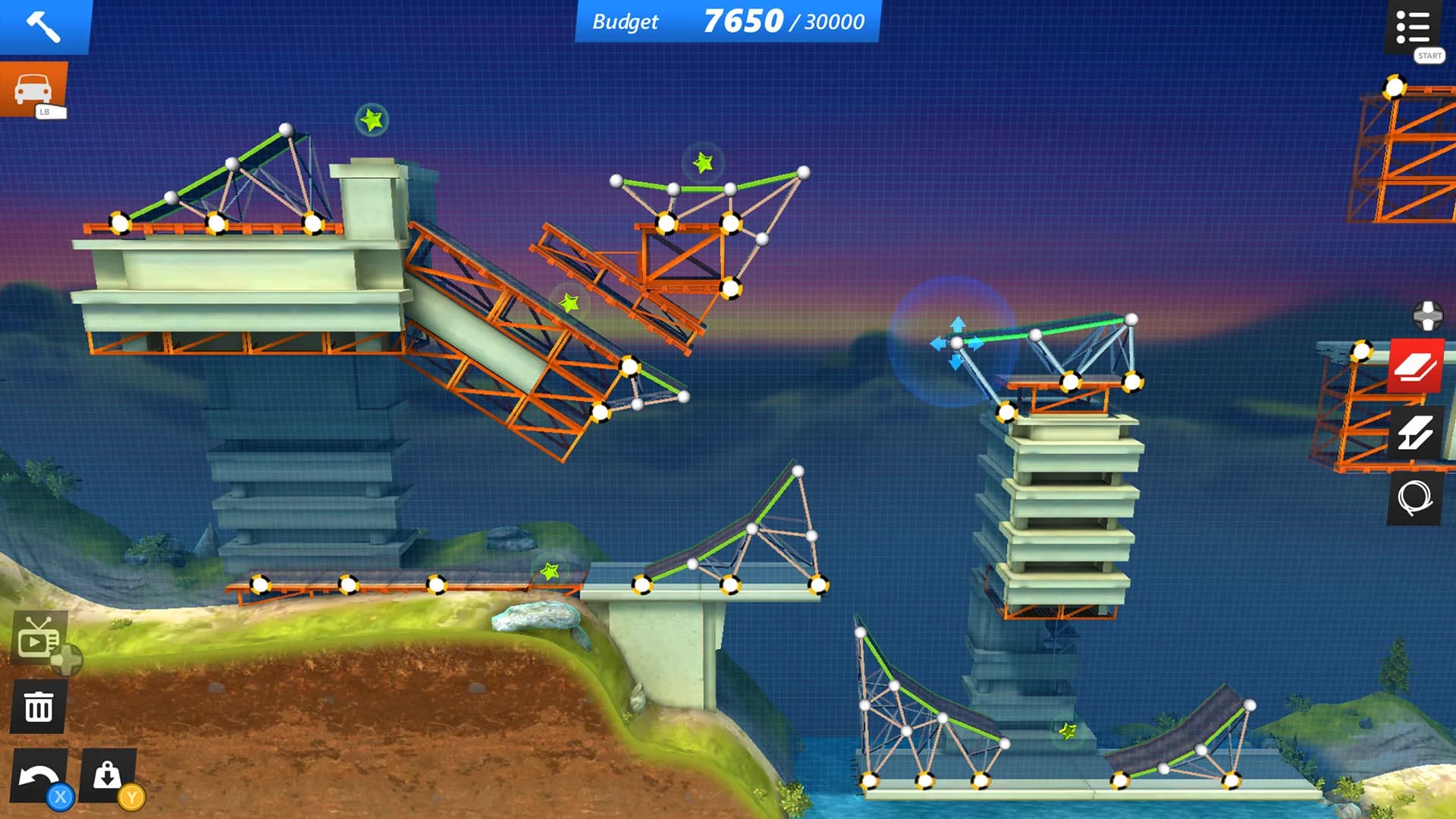 Bridge Constructor Stunts görsel 3