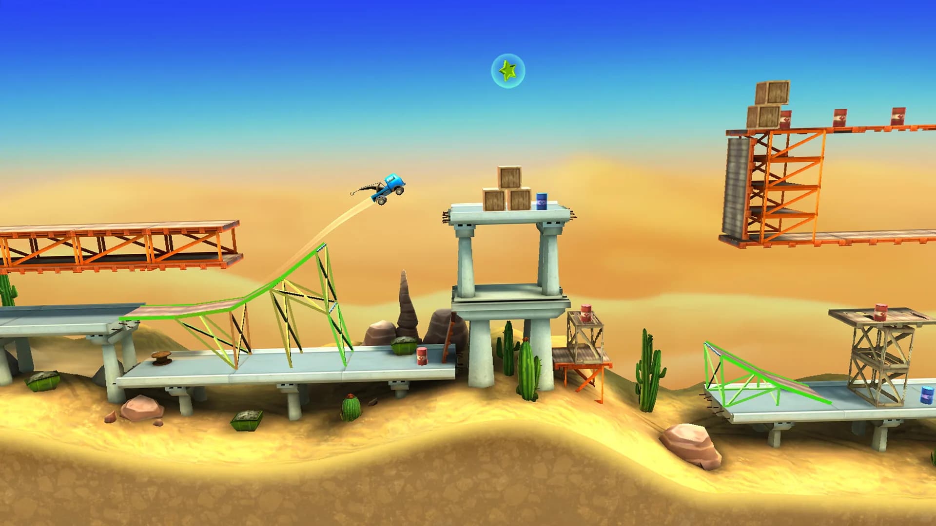 Bridge Constructor Stunts görsel 4