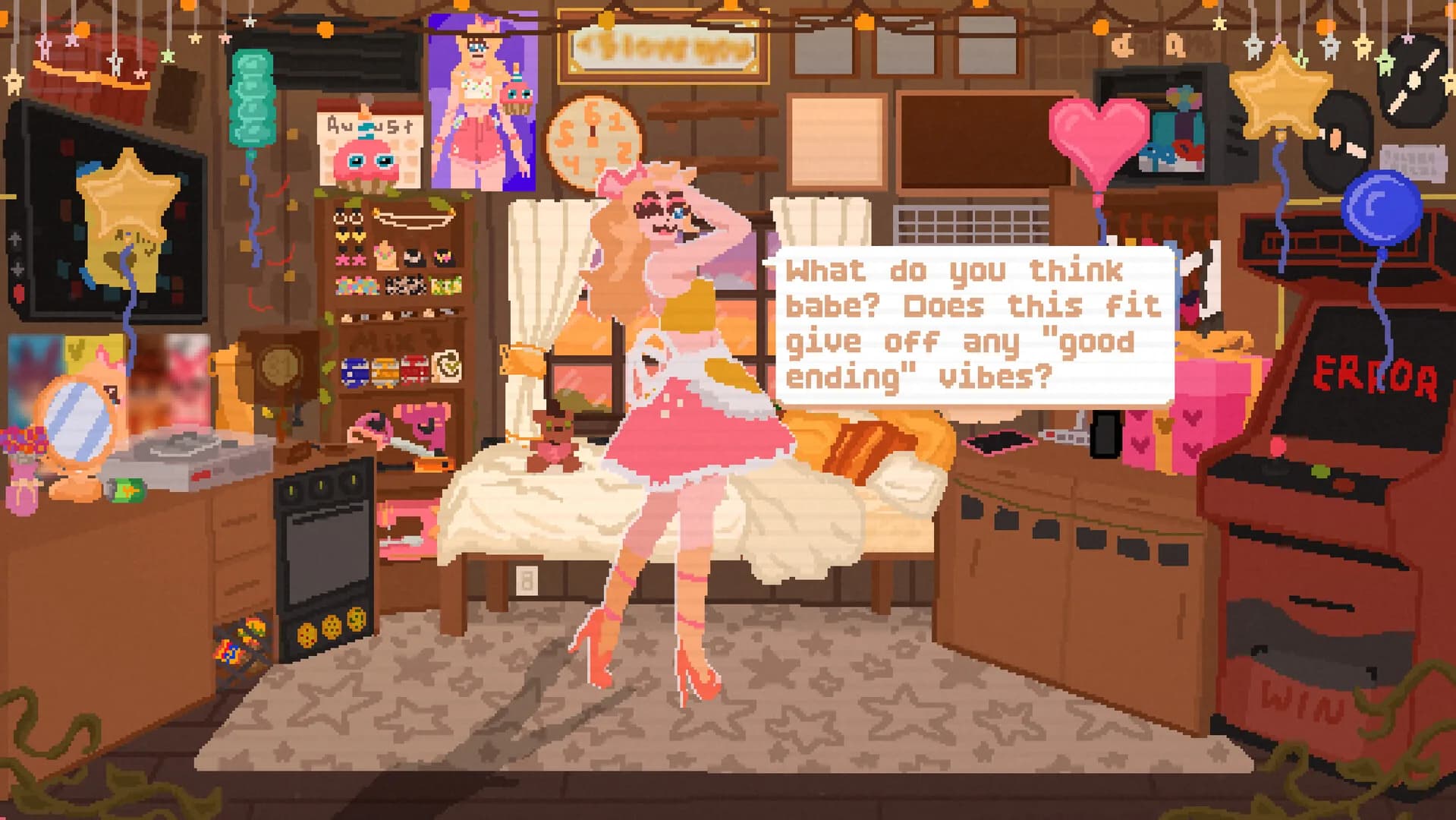 Sexy Chicken Girl Kisses Rotten Rabbit Man görsel 4