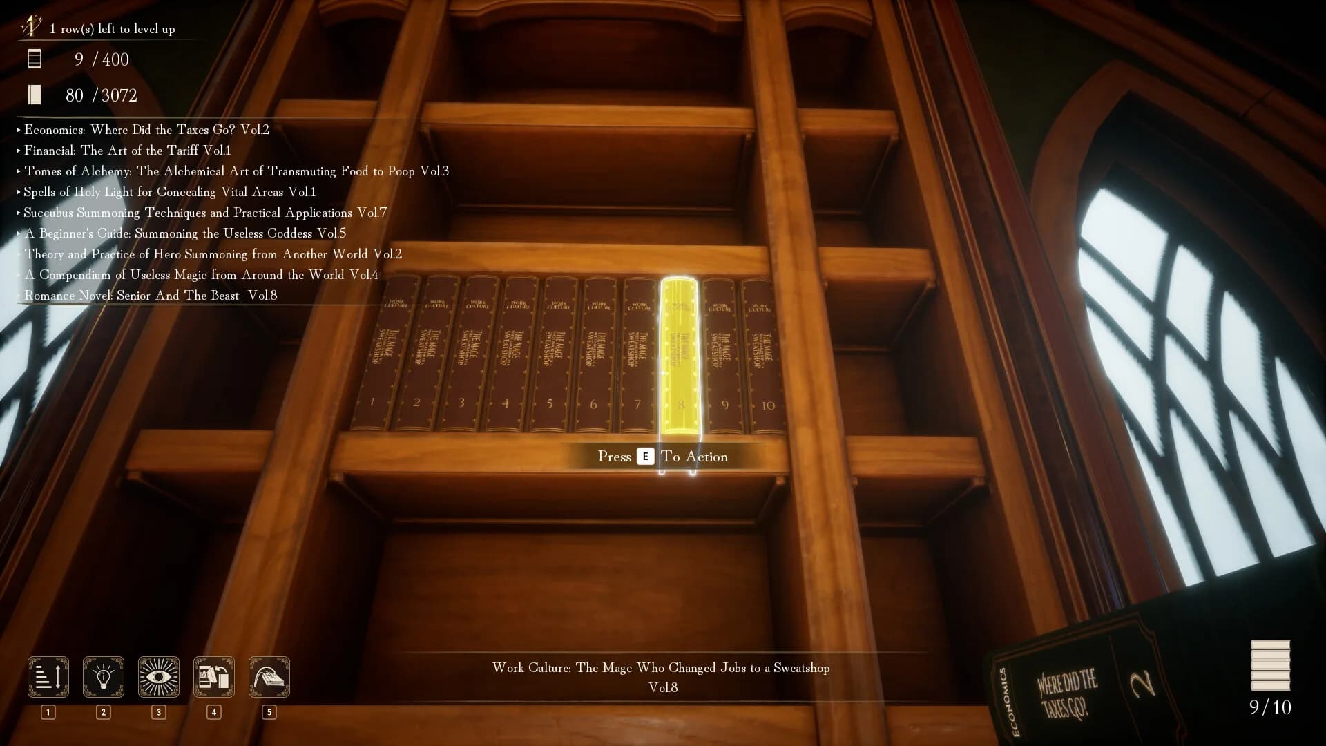 Librarian: Tidy Up the Arcane Library! görsel 8