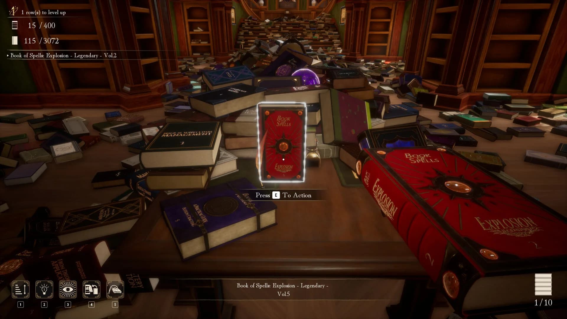 Librarian: Tidy Up the Arcane Library! görsel 9