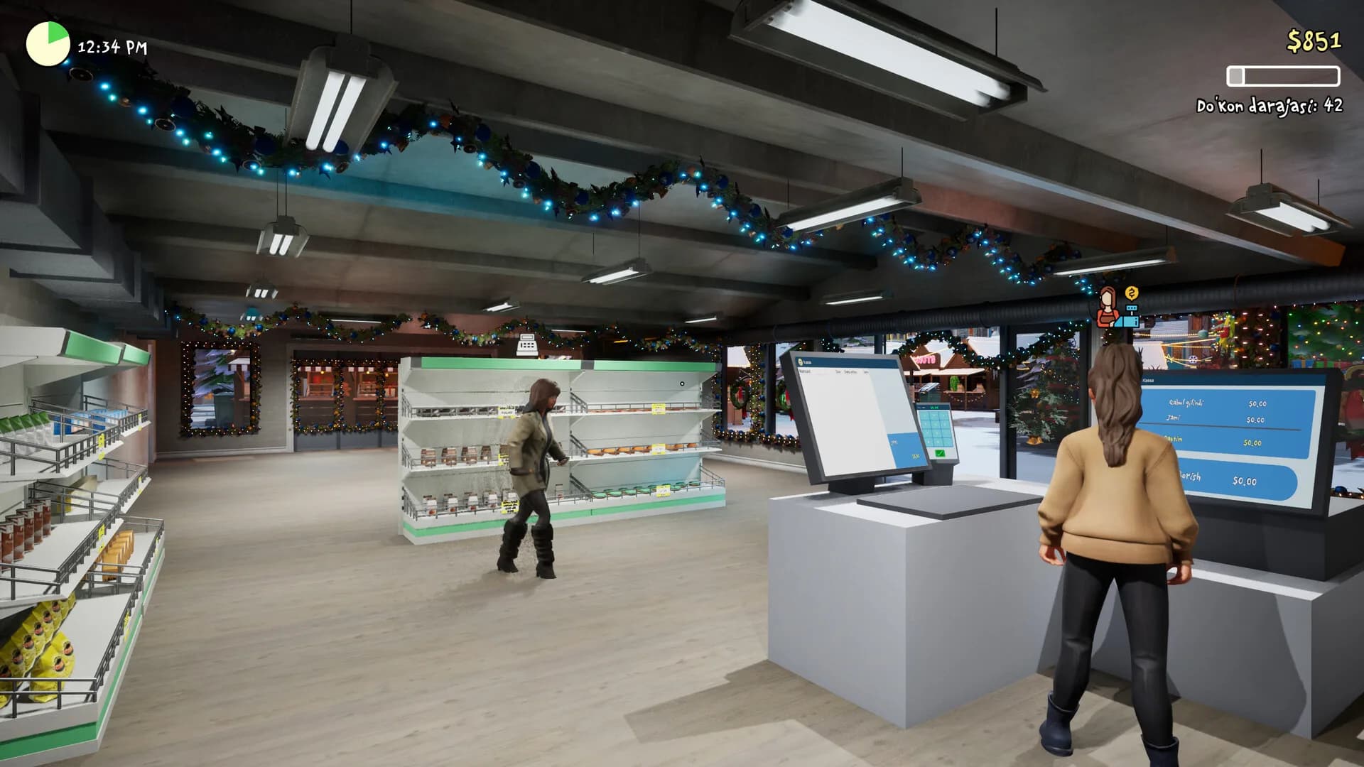 Christmas Supermarket Simulator görsel 2