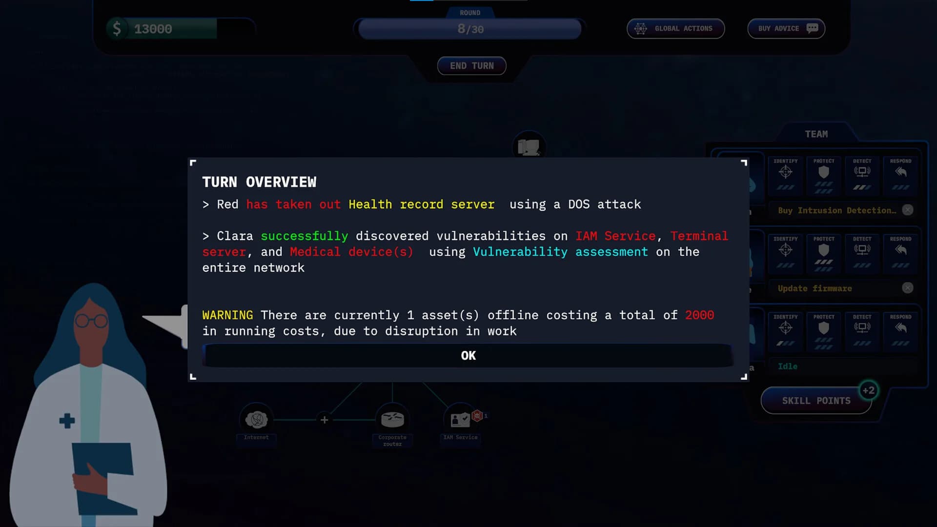 RxB - Cyber security management game görsel 4