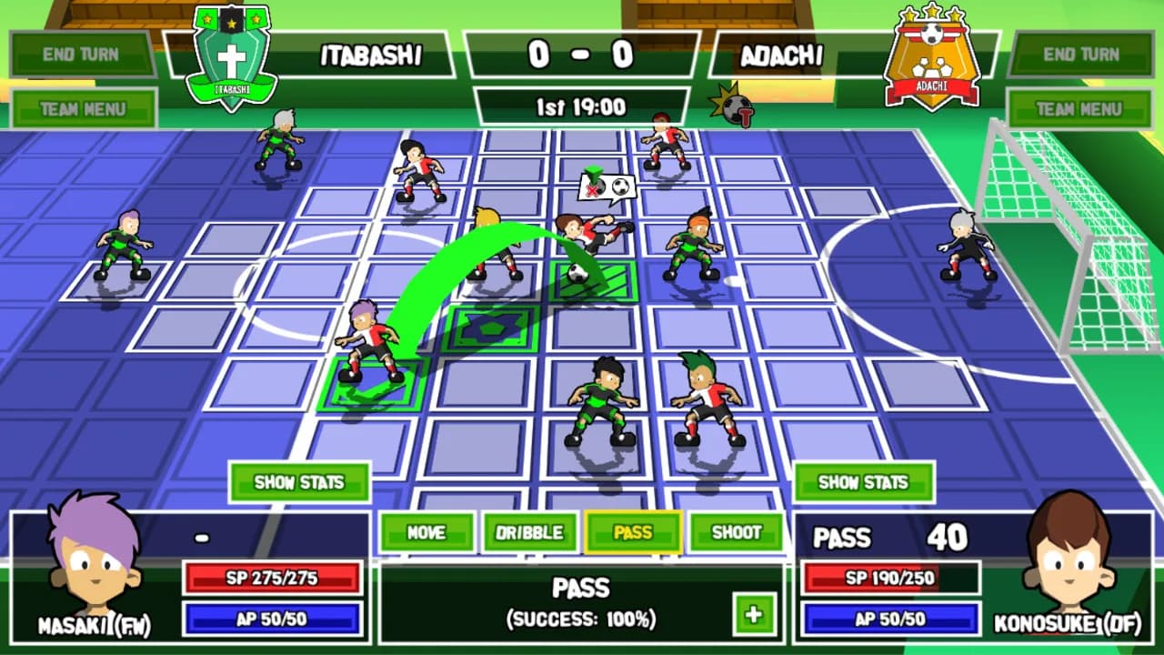 Ganbare! Super Strikers görsel 2