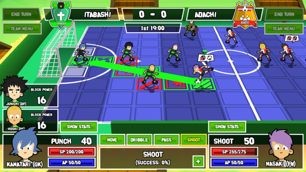 Ganbare! Super Strikers görsel 8