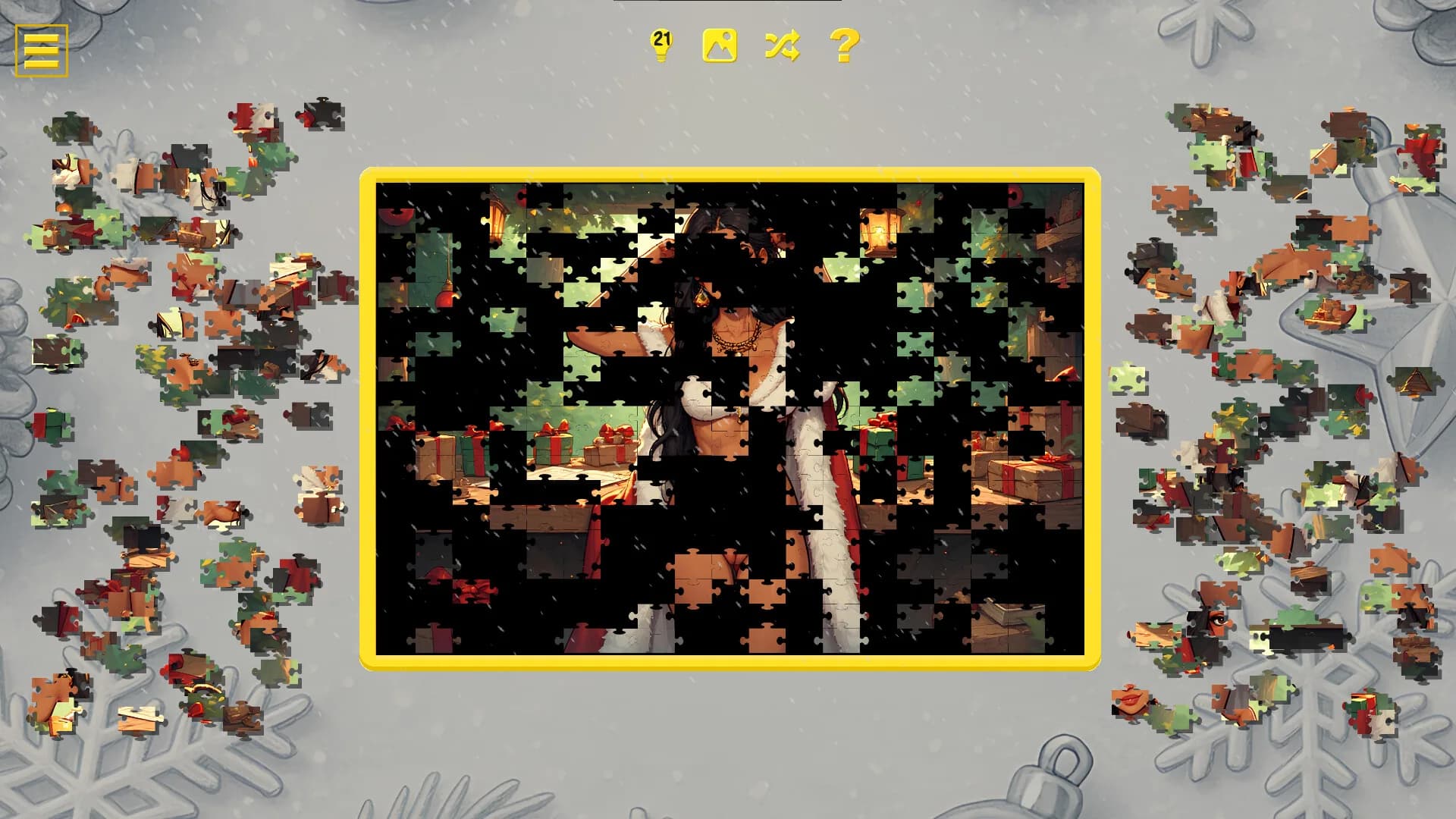 Santa’s Little Secrets – Naughty Jigsaw görsel 3
