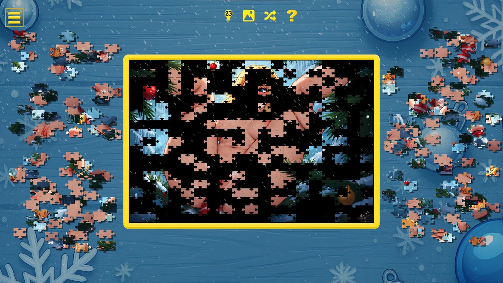 Santa’s Little Secrets – Naughty Jigsaw görsel 6