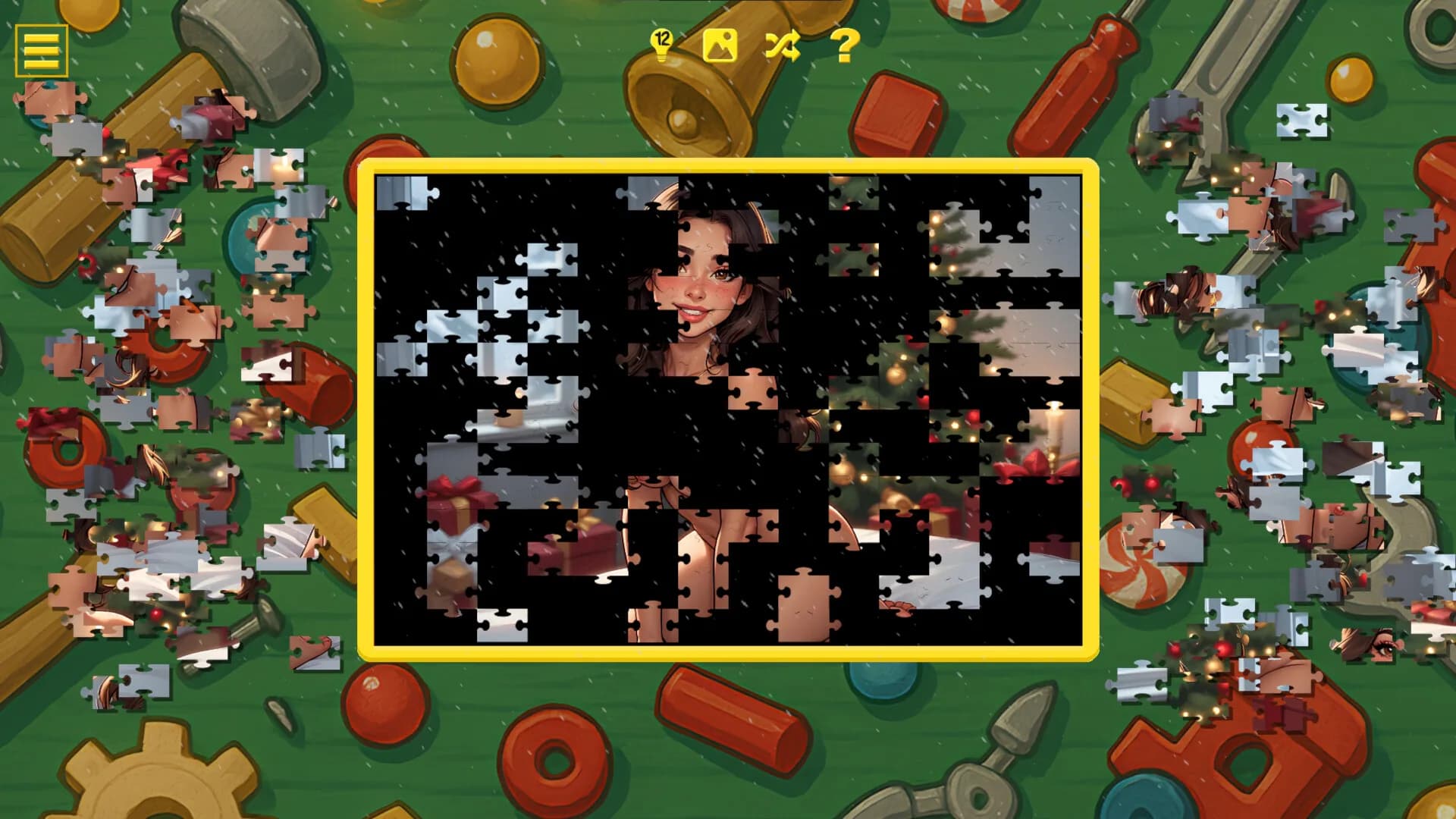 Santa’s Little Secrets – Naughty Jigsaw görsel 9