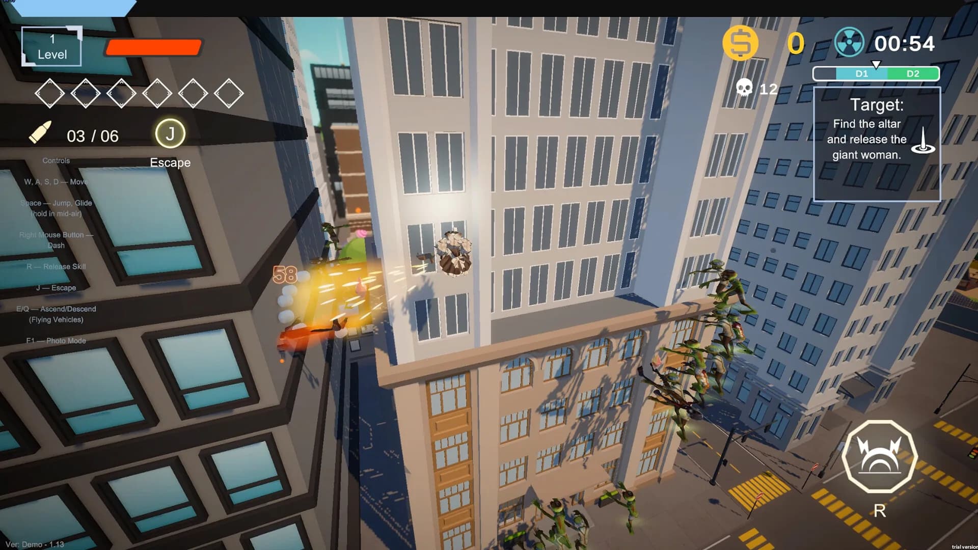 DopePie Survivors 3D görsel 3
