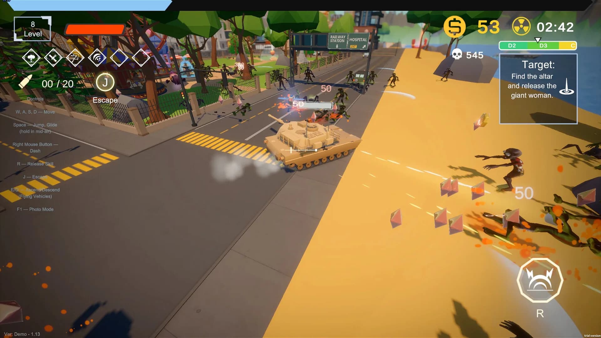 DopePie Survivors 3D görsel 4