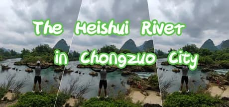 The Heishui River in Chongzuo City görsel 1