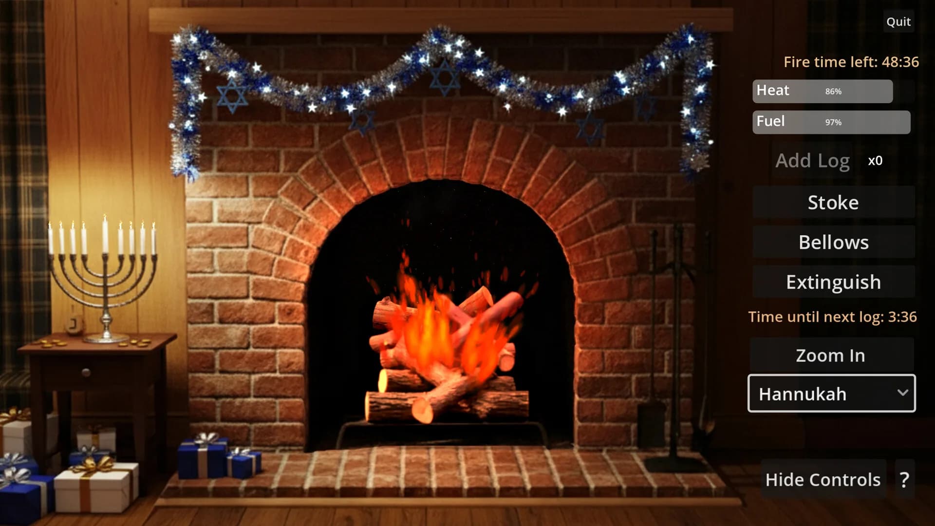 Fireplace Game görsel 4