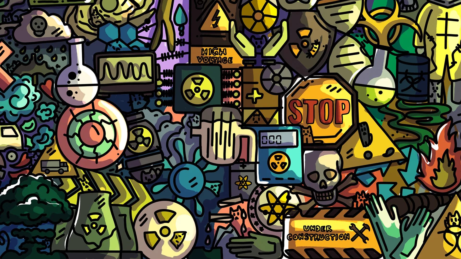 100 Radioactive Cats görsel 3
