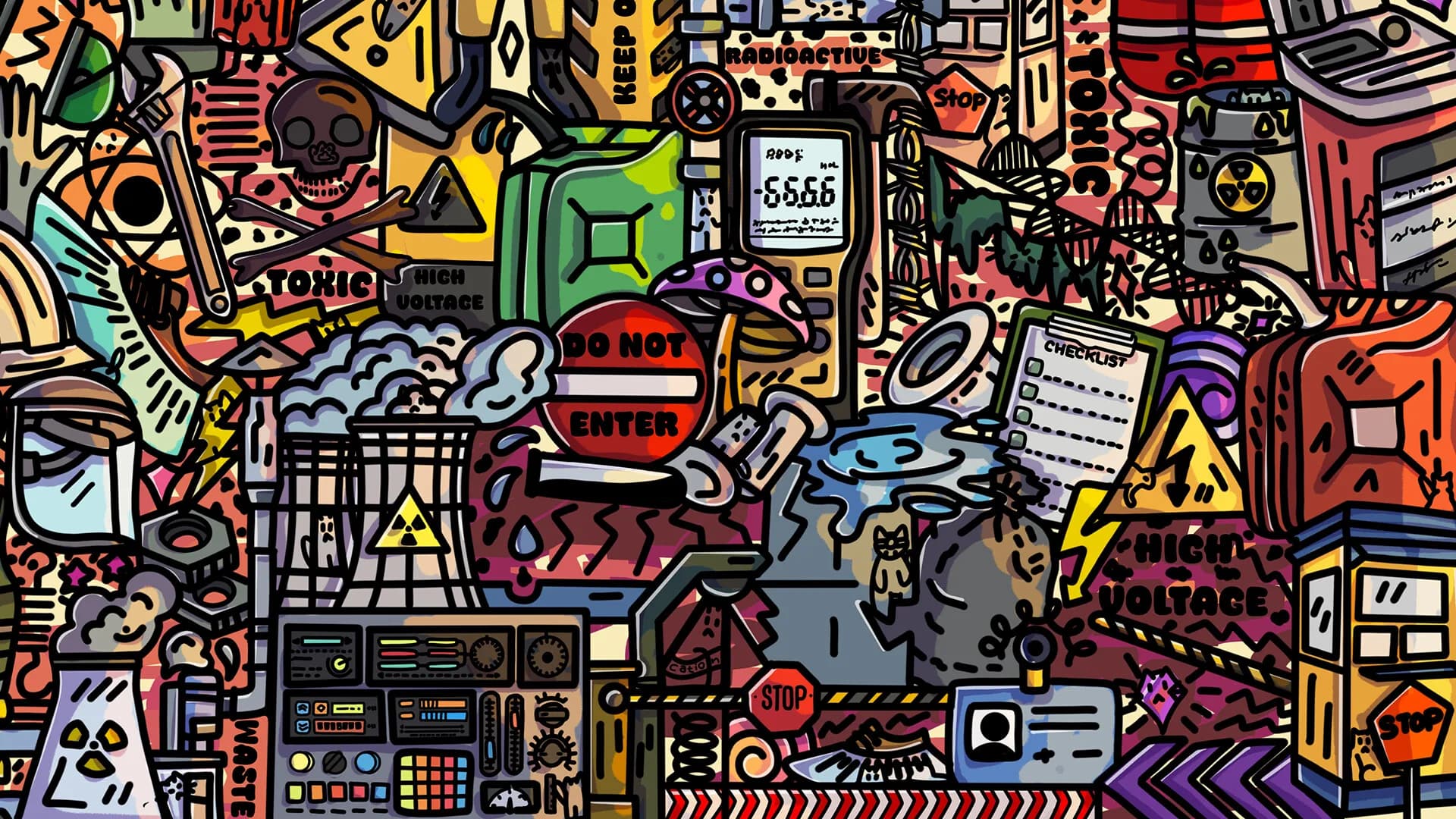 100 Radioactive Cats görsel 6