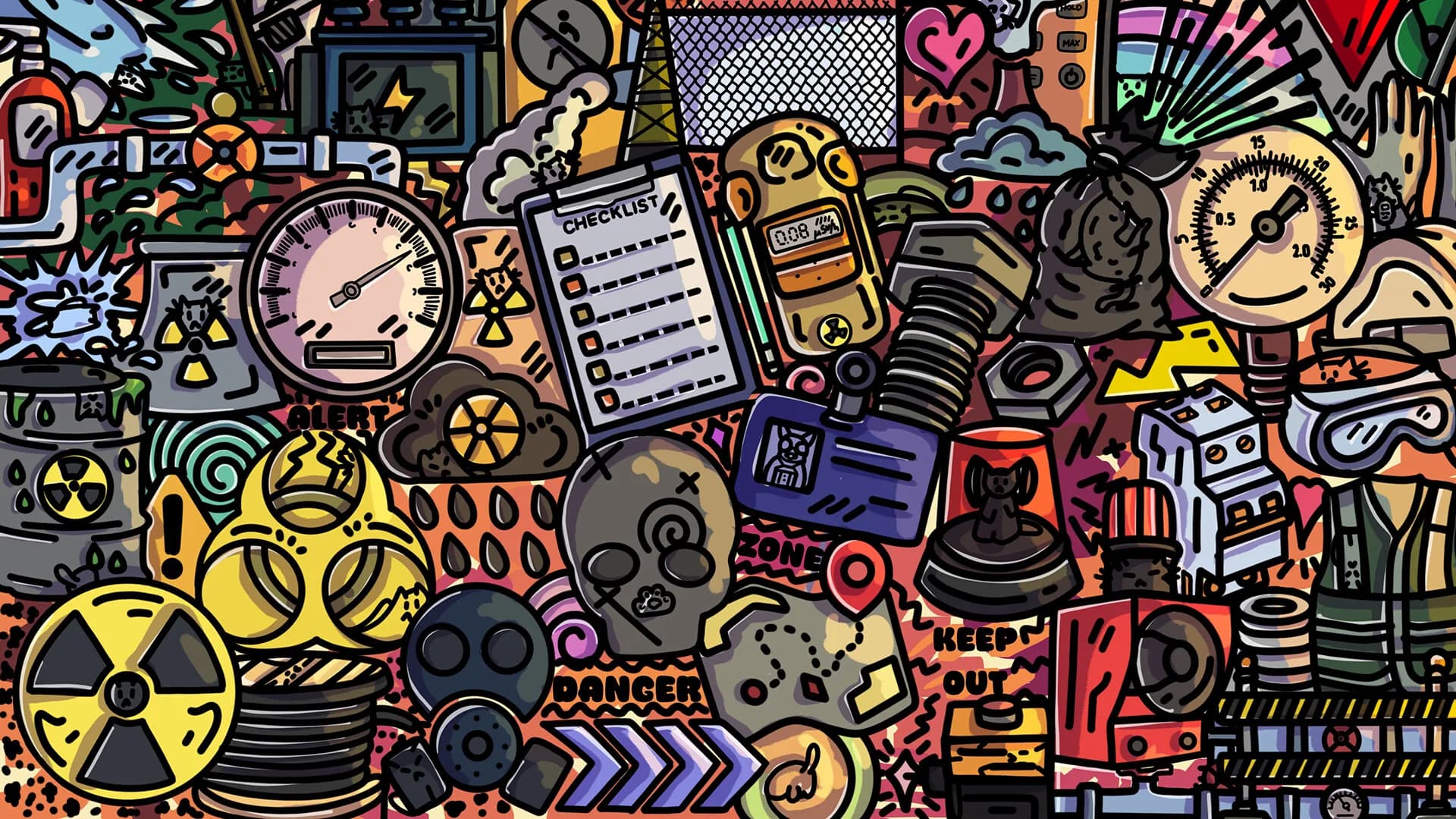 100 Radioactive Cats görsel 8