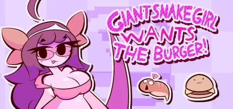 Giant Snake Girl wants The Burger!
