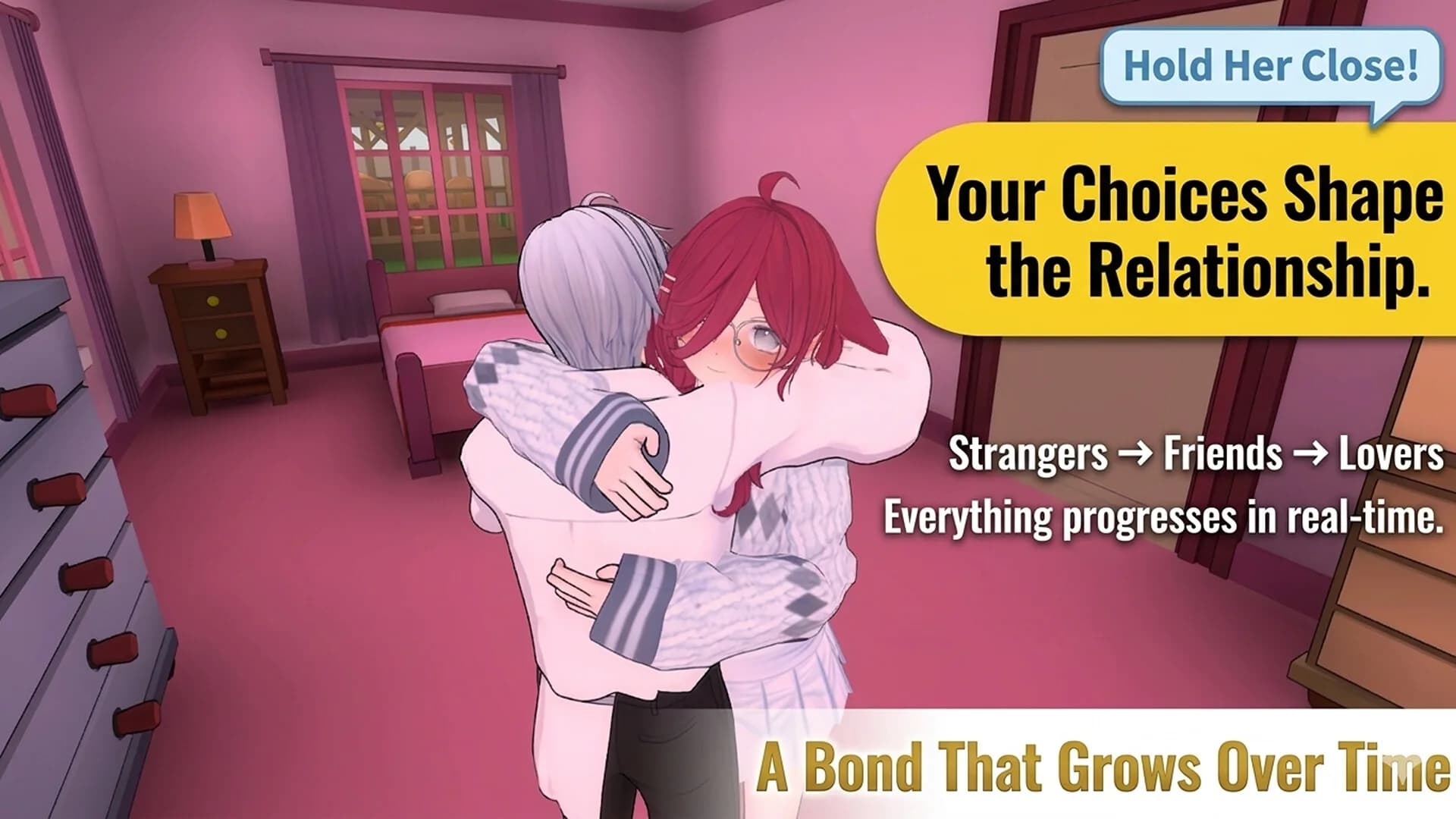 AIKO: AI Girlfriend 3D Life Sim görsel 3