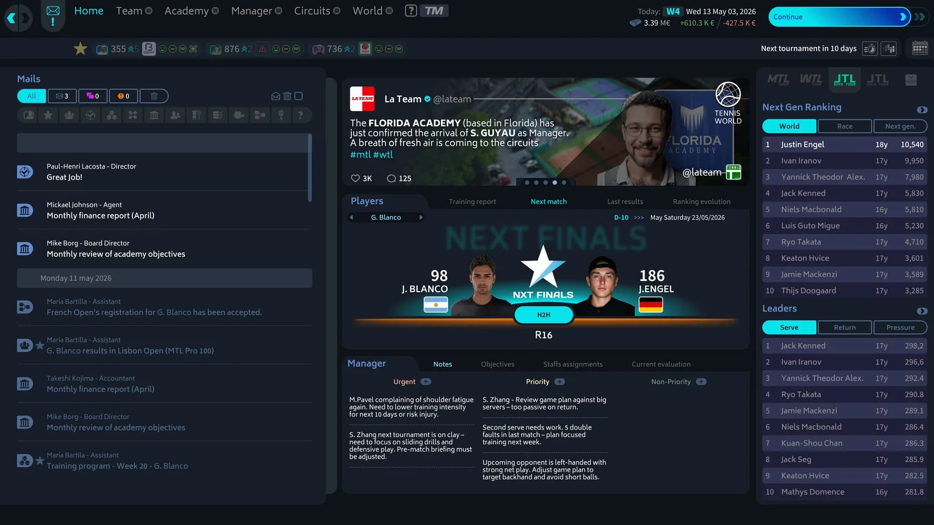Tennis Manager 26 görsel 2