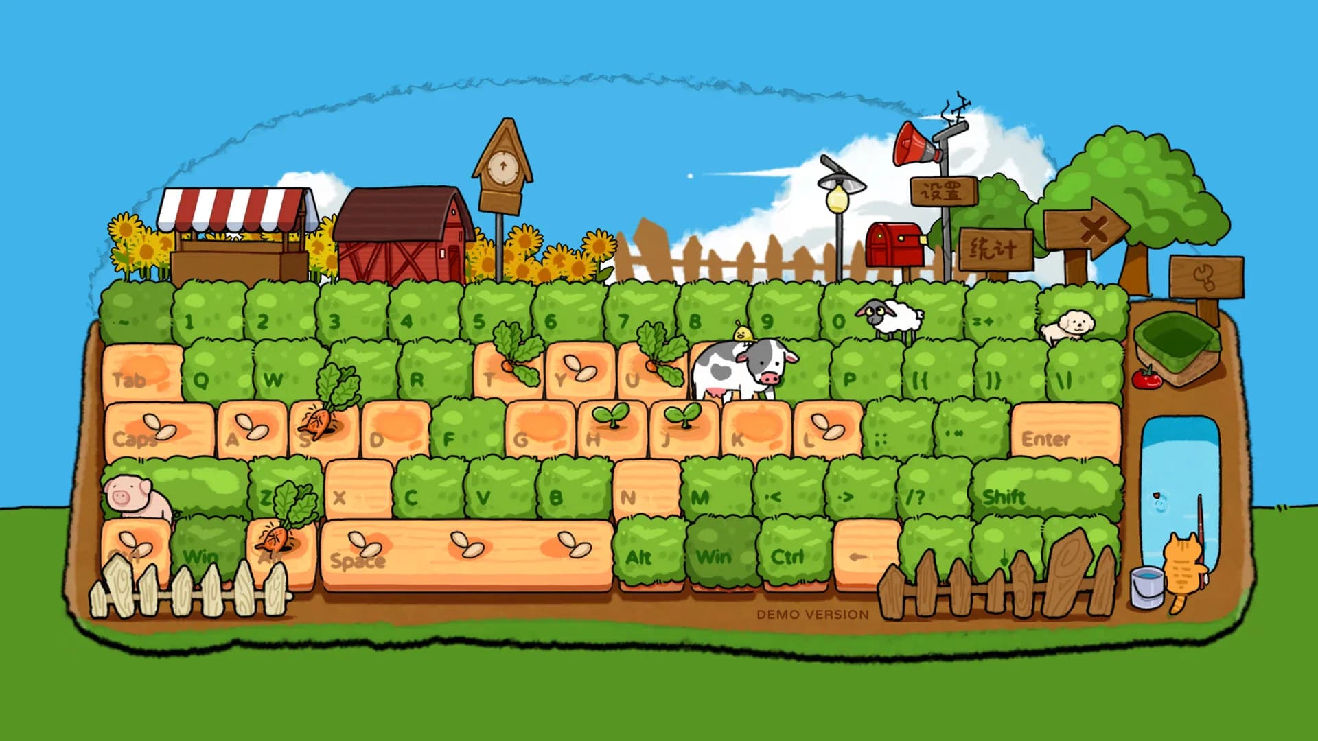 Typing Farmer görsel 2