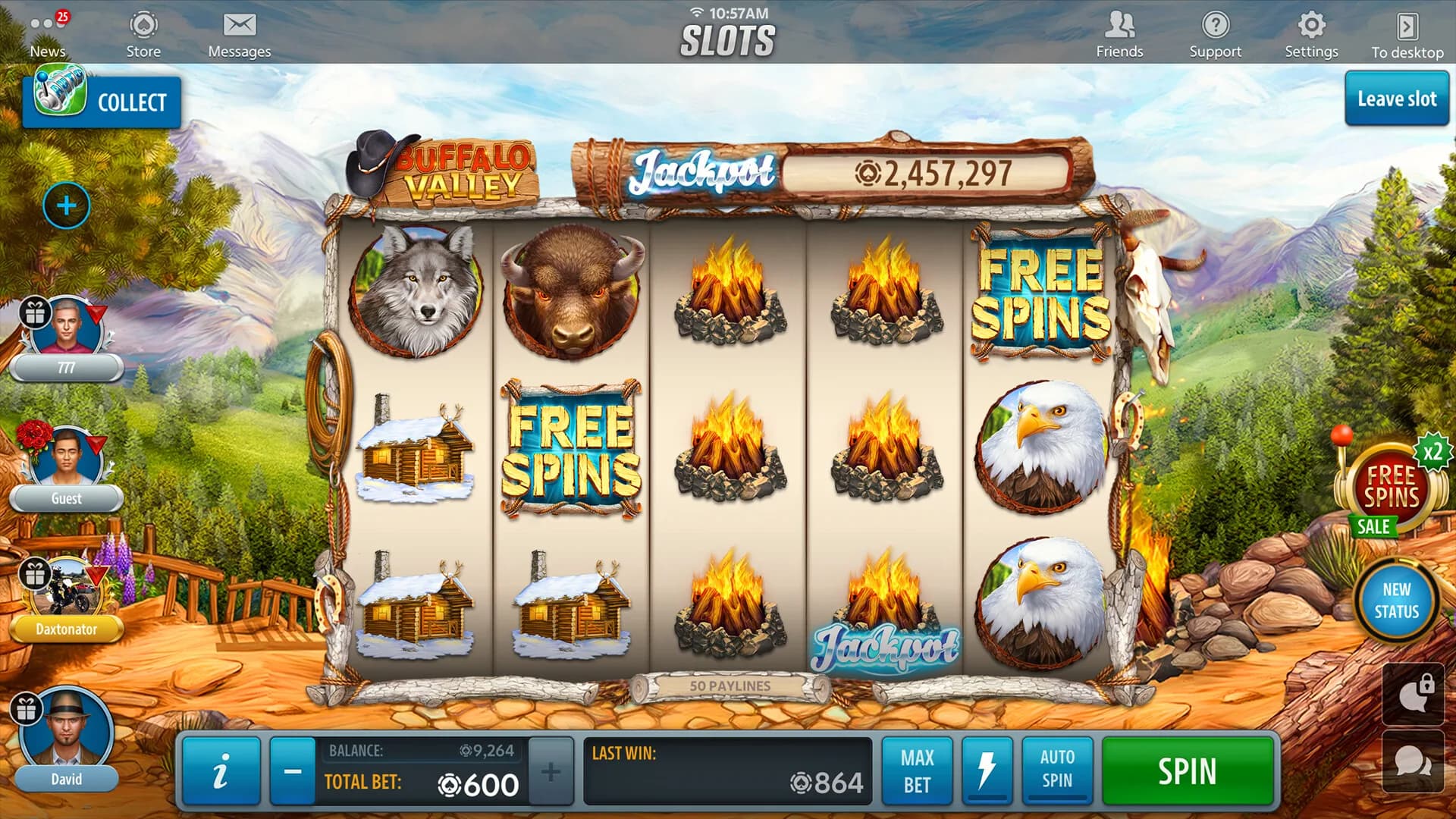 Jackpot Buffalo Slots görsel 2