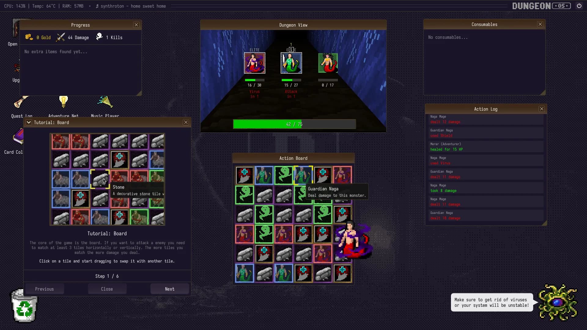 DungeonOS görsel 2