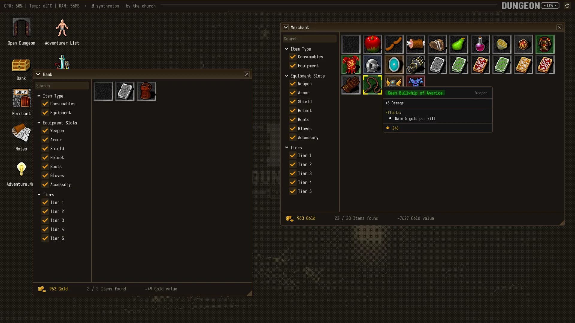 DungeonOS görsel 4