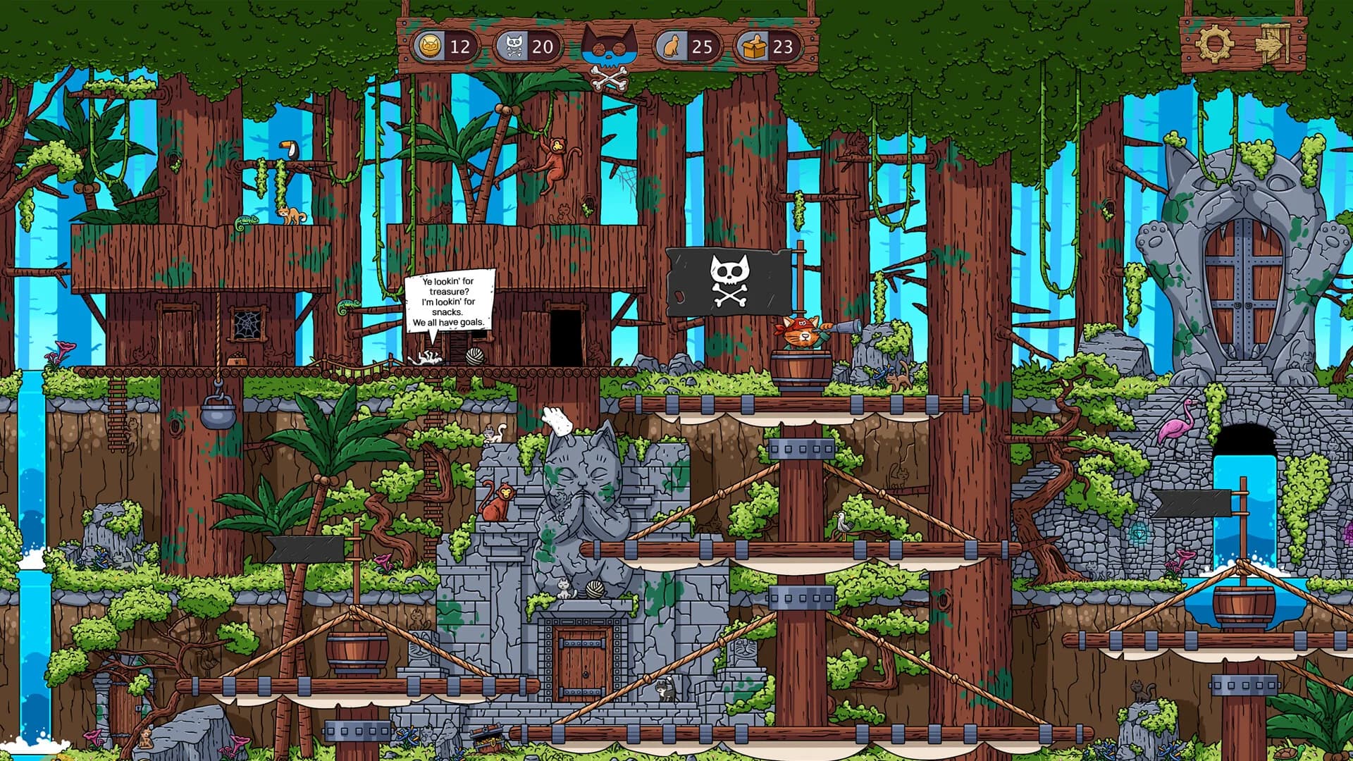 Meowrvelous Hidden Cats - The Purrate Isle görsel 2