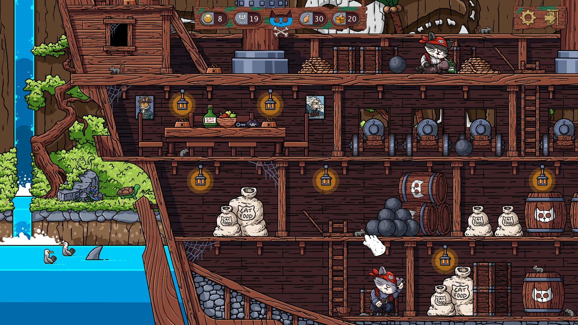 Meowrvelous Hidden Cats - The Purrate Isle görsel 4