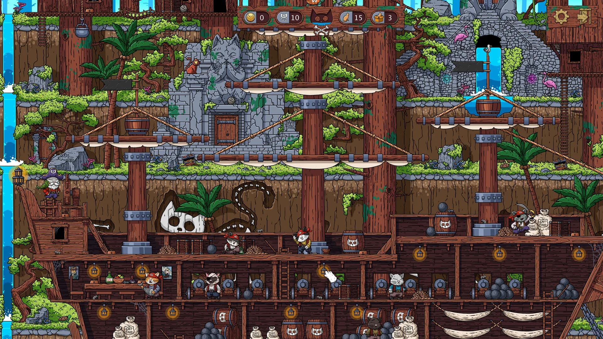Meowrvelous Hidden Cats - The Purrate Isle görsel 5