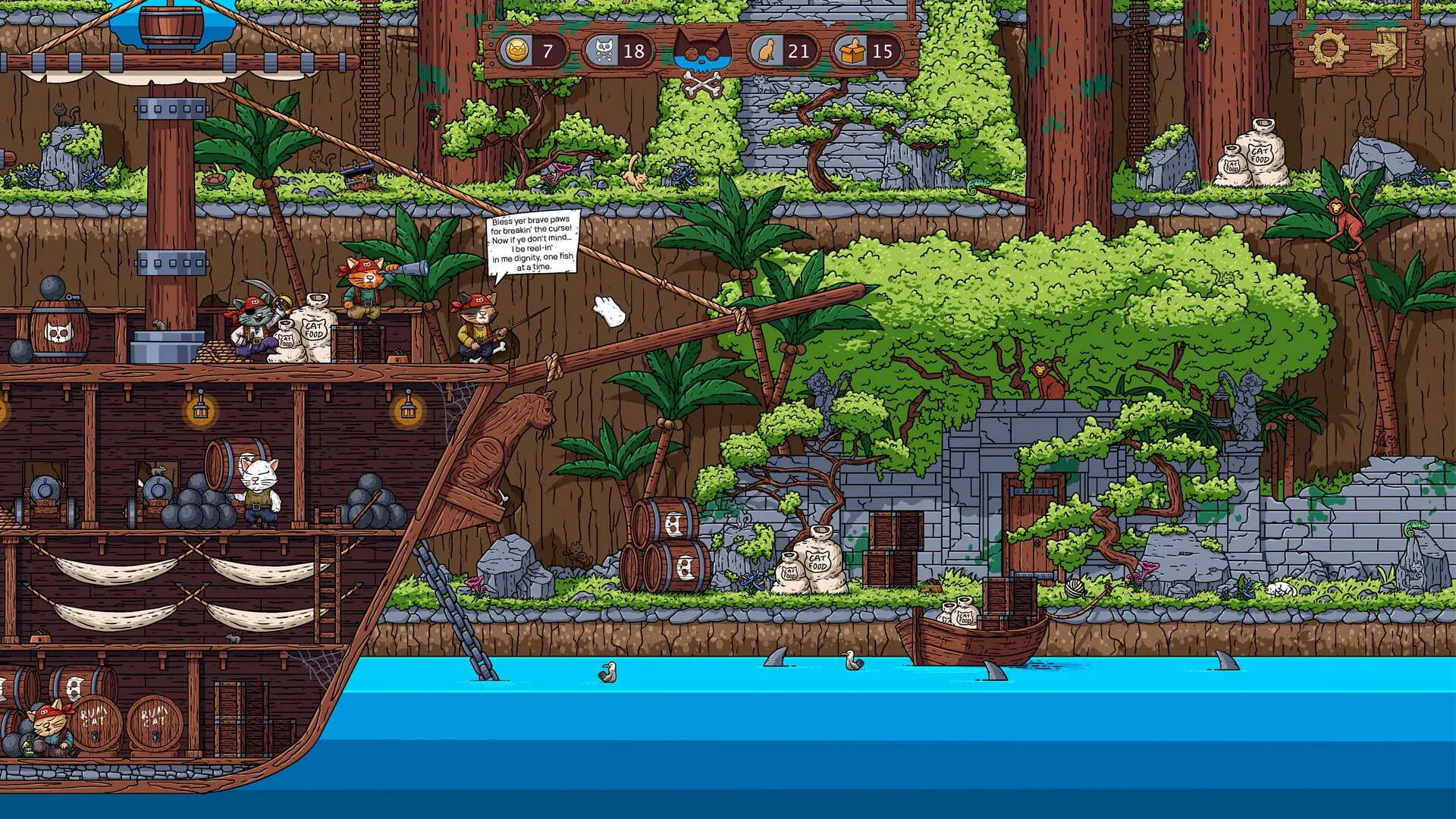 Meowrvelous Hidden Cats - The Purrate Isle görsel 6