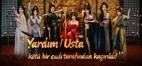 Yardım! Usta, kötü bir cadı tarafından kaçırıldı!