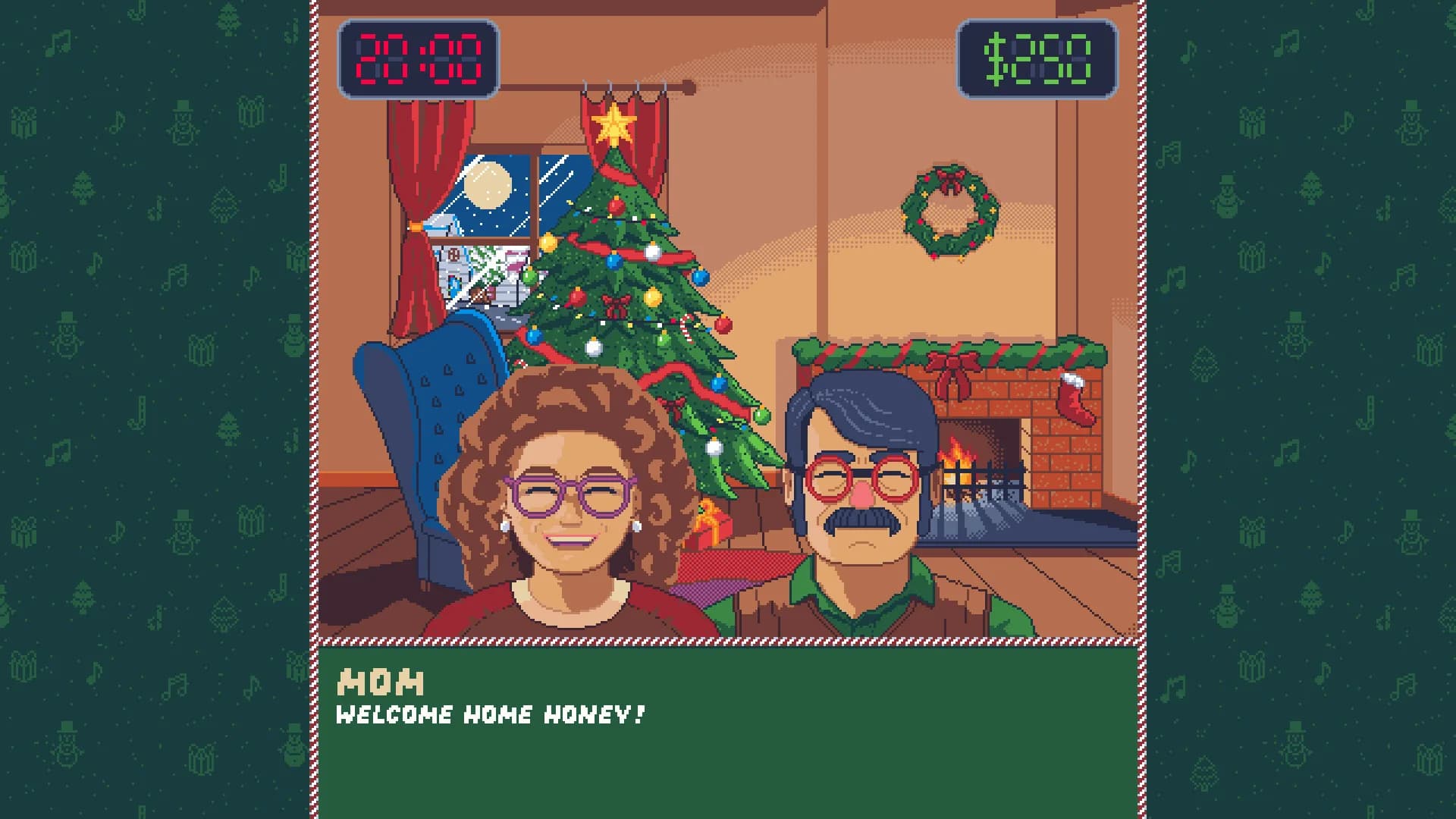 Touch Grass: A Bit-Sized Christmas Adventure görsel 12