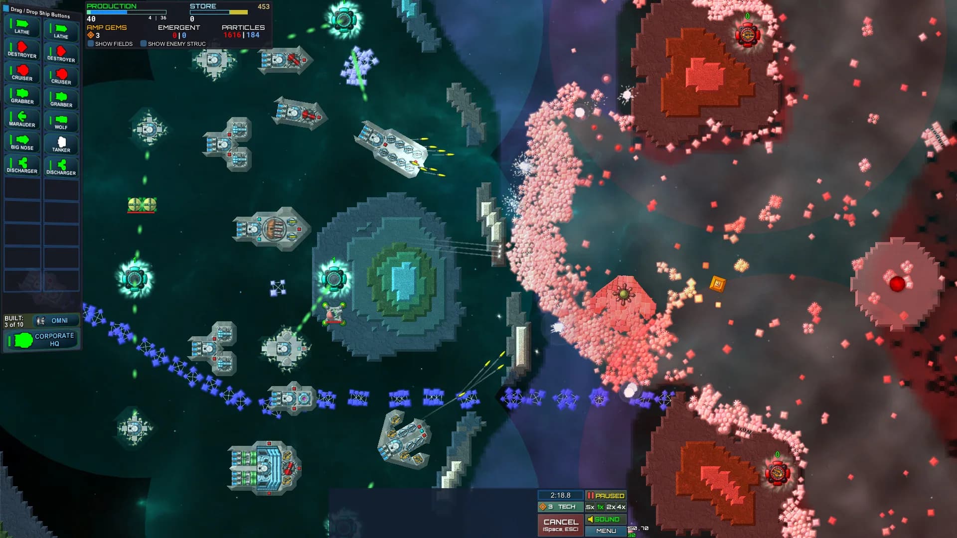 Particle Fleet: Emergence görsel 3