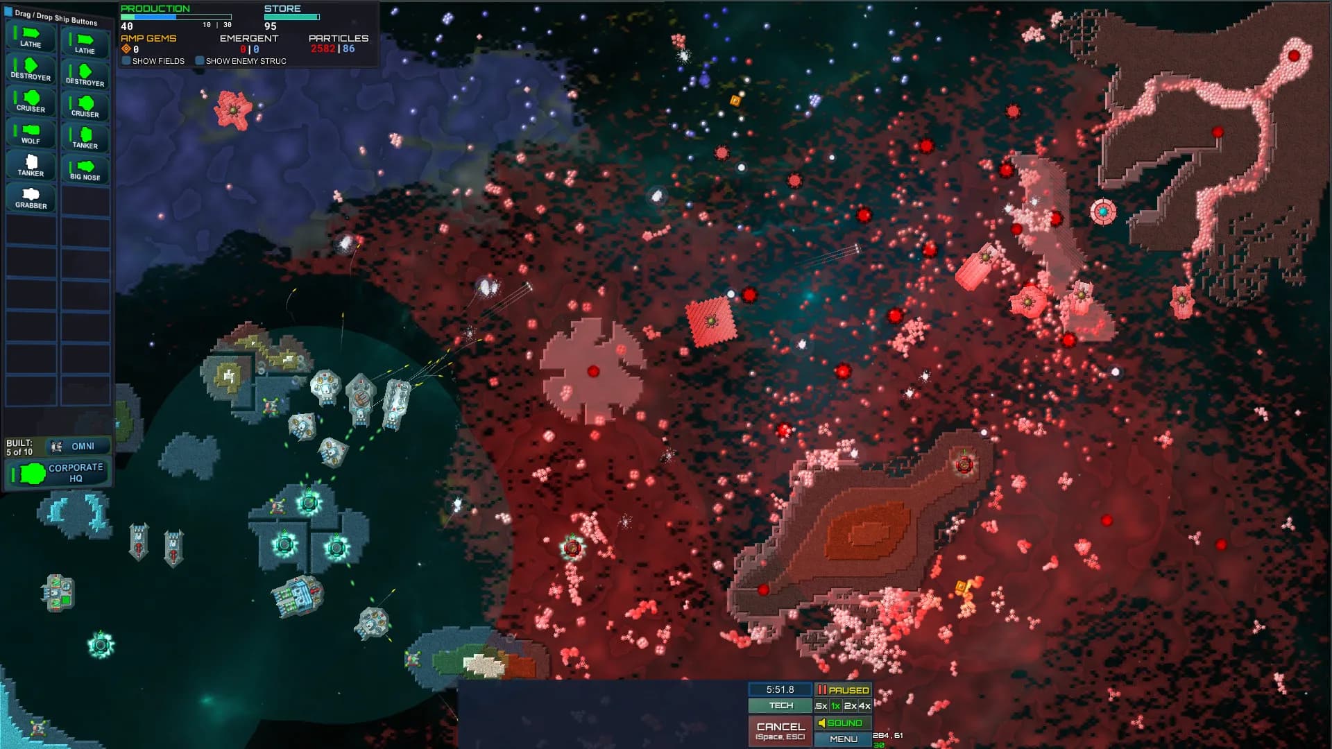 Particle Fleet: Emergence görsel 7