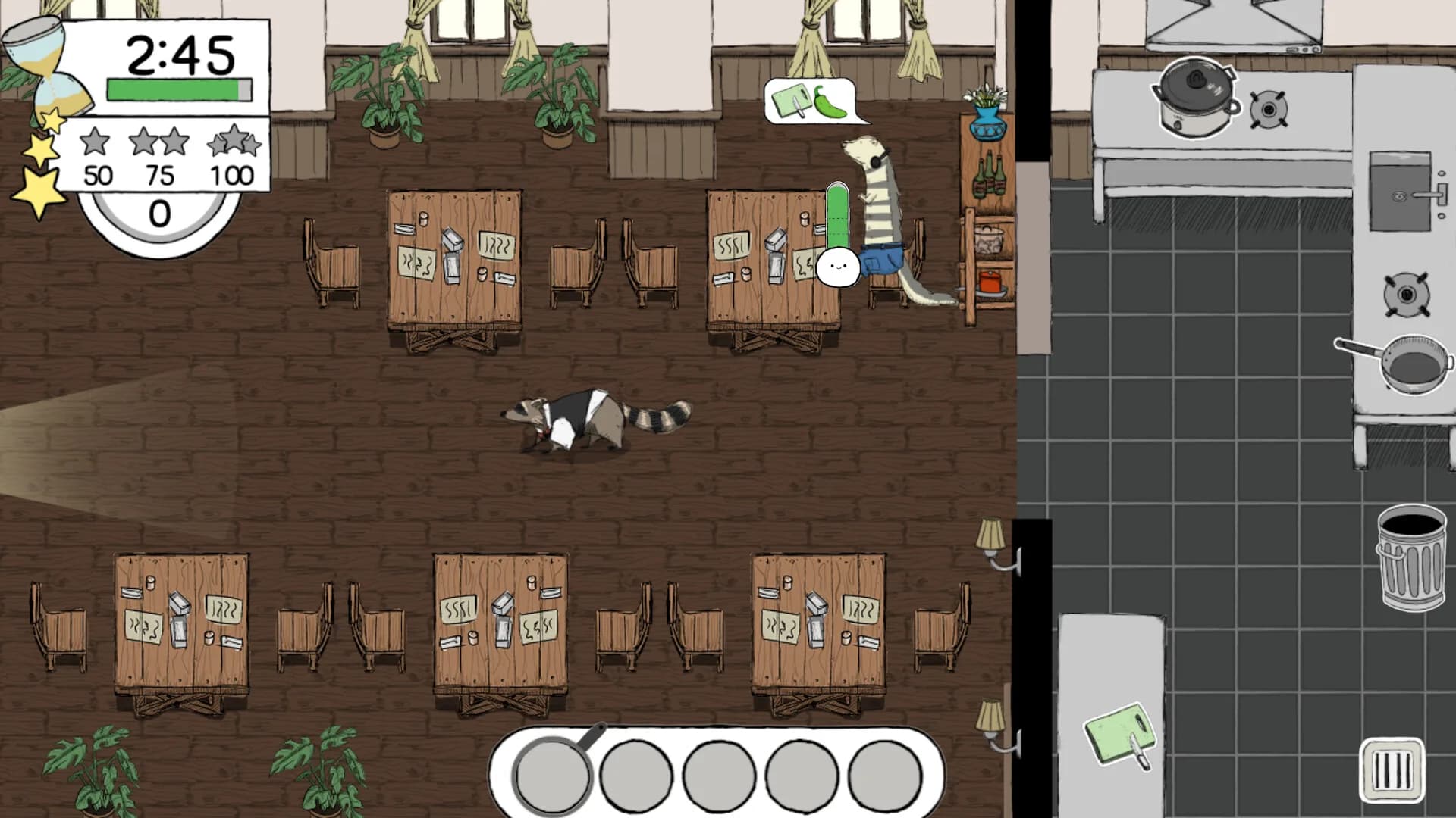 Le Petit Raccoon görsel 2