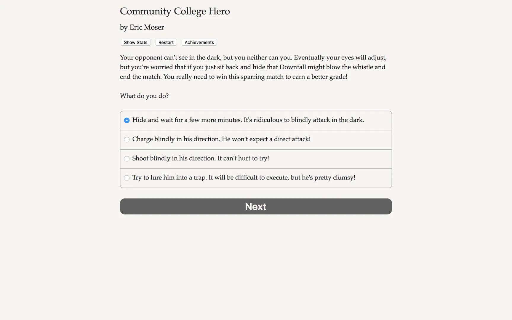 Community College Hero: Trial by Fire görsel 2