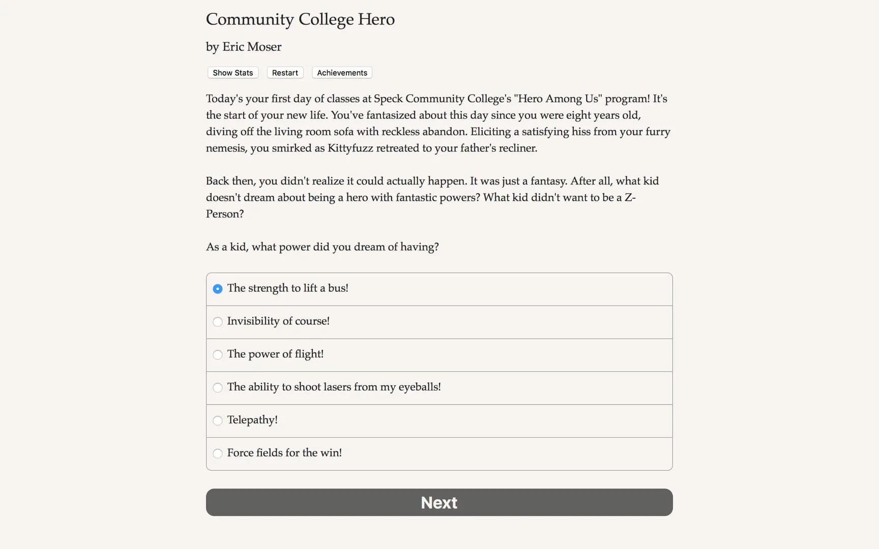 Community College Hero: Trial by Fire görsel 5