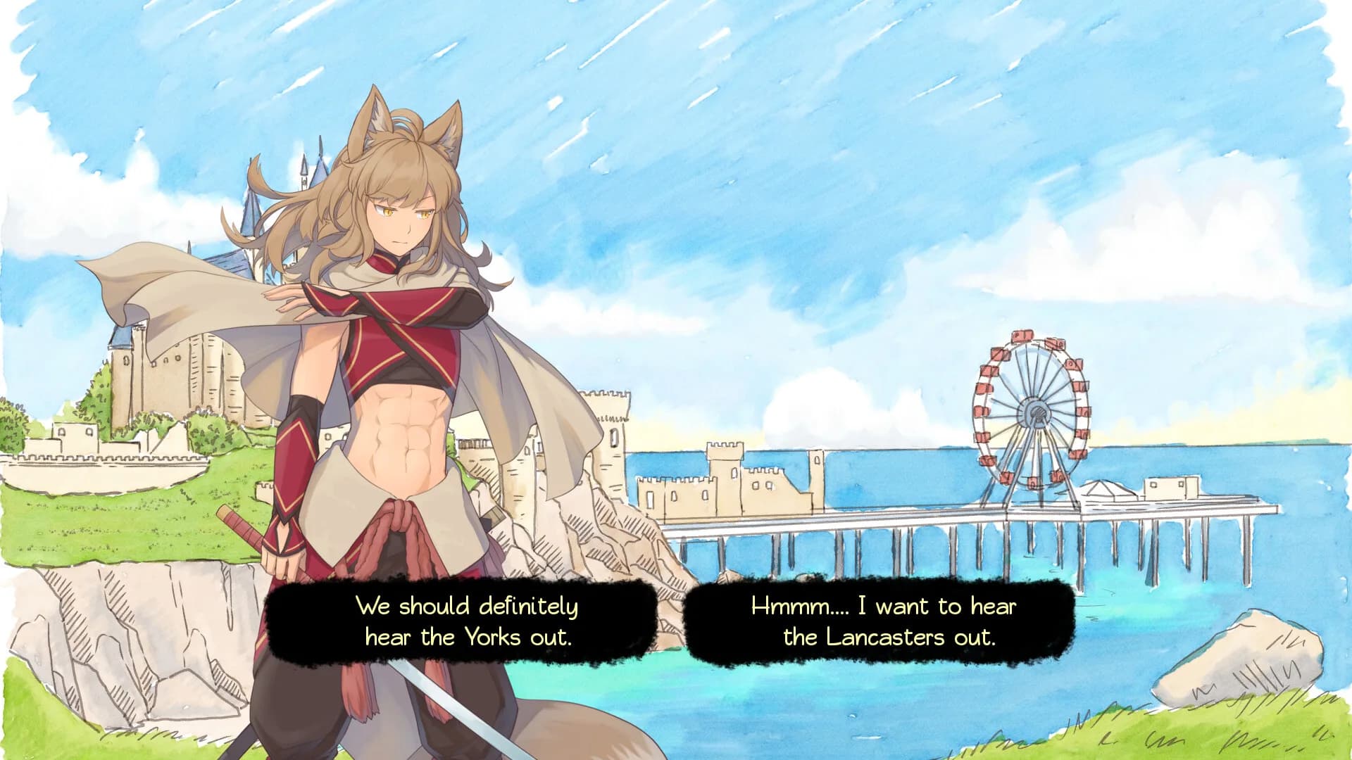 Paper Shakespeare 3: Girl Werewolf Hamlet Absolutely Solves the War of the Roses görsel 6