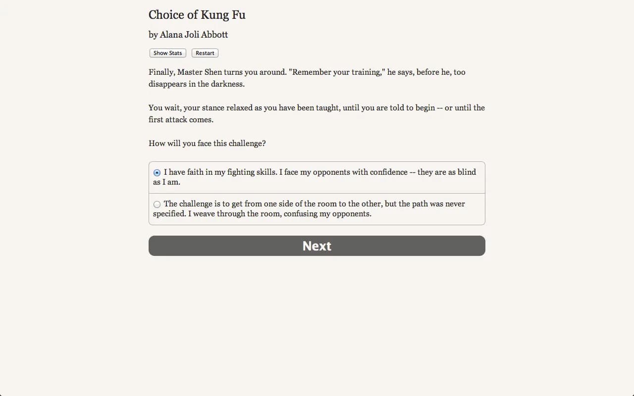 Choice of Kung Fu görsel 4