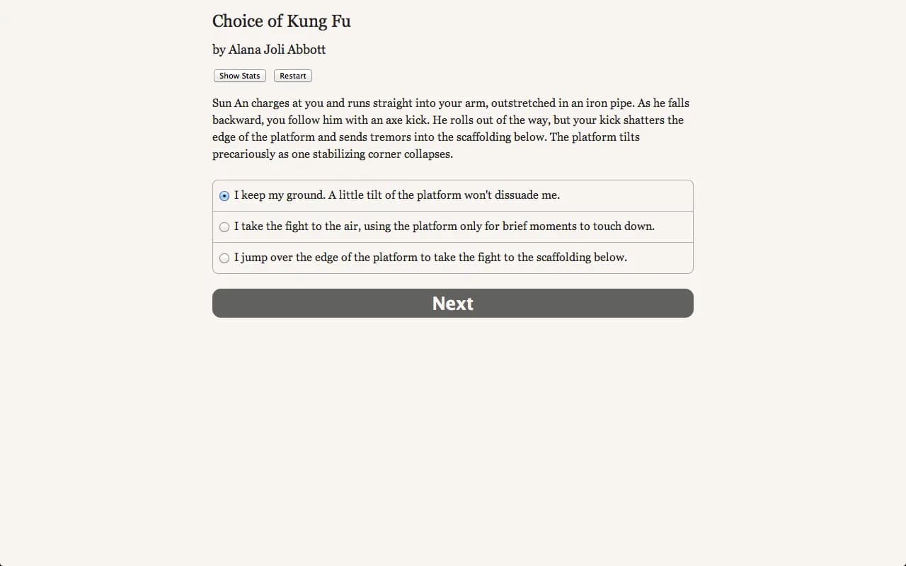 Choice of Kung Fu görsel 5