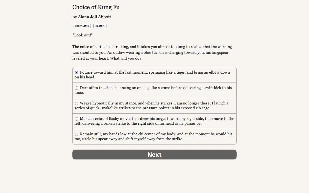 Choice of Kung Fu görsel 6