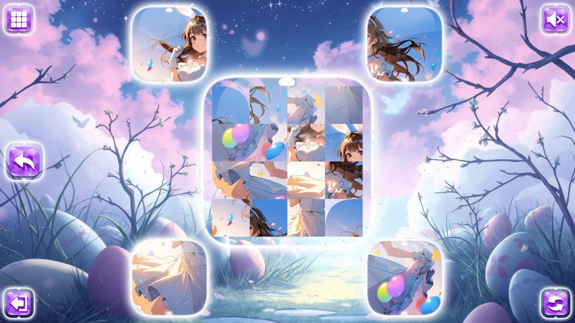Lovely Anime Puzzle: Easter görsel 4