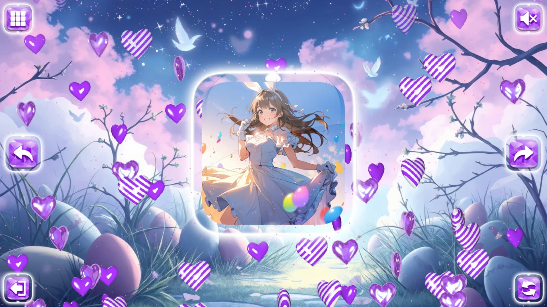 Lovely Anime Puzzle: Easter görsel 5