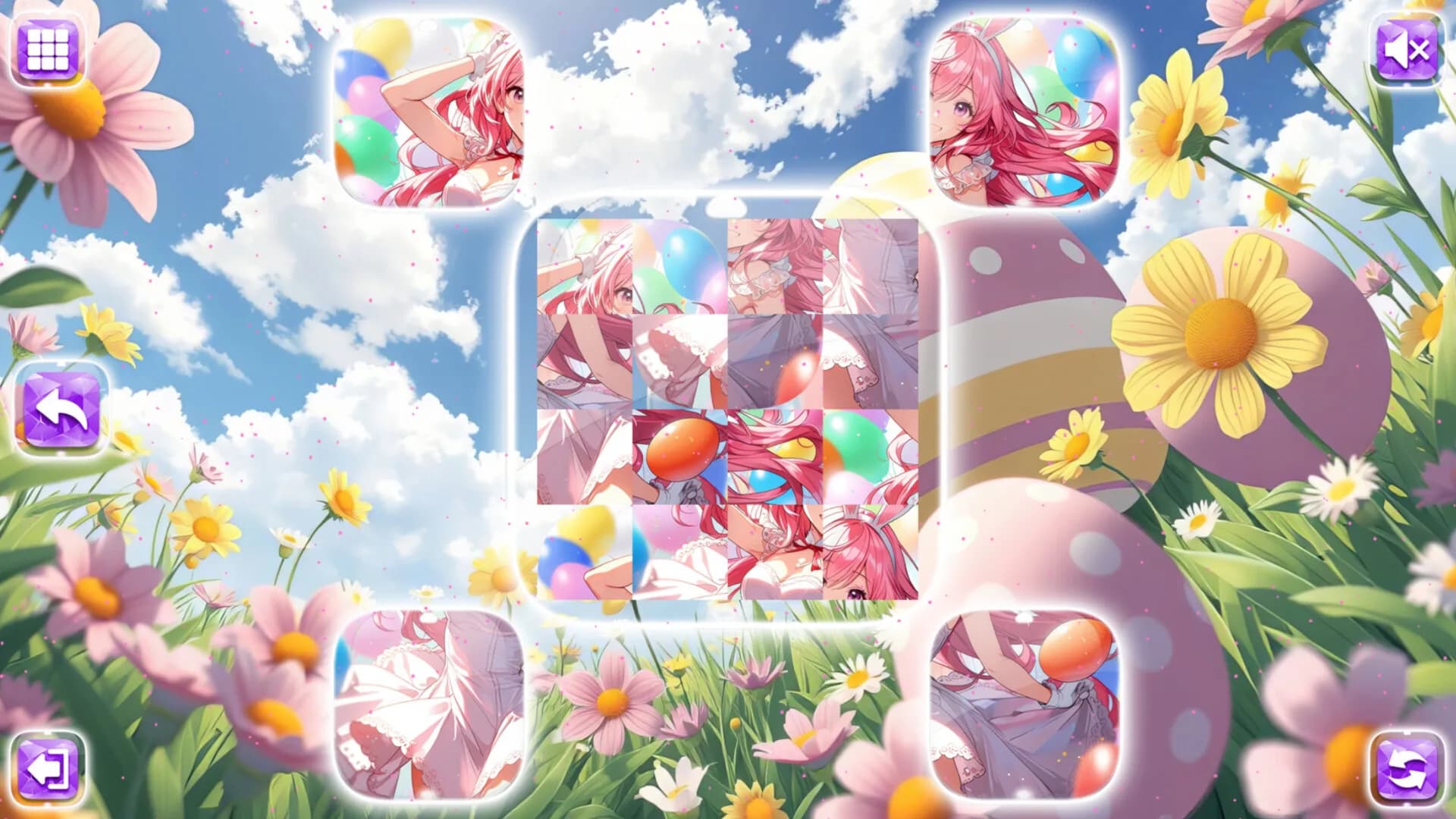 Lovely Anime Puzzle: Easter görsel 6